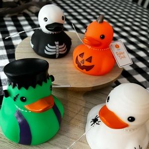 Target Halloween rubber ducks 2022 Set of four.
